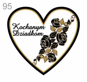 Naklejki na znicz - Kochanym Dziadkom (Z95) 