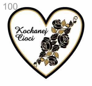 Naklejki na znicz - Kochanej Cioci (Z100)