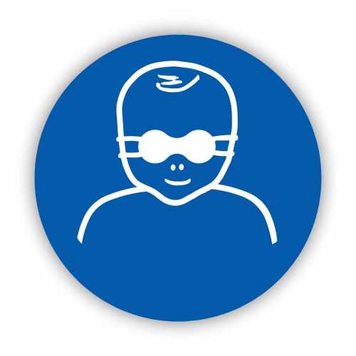 Nakaz ochrony wzroku dzieci przyciemnianymi okularami, BHP