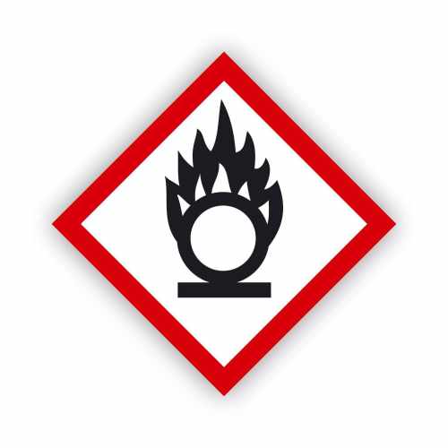 Naklejka CLP - Produkt utleniający.